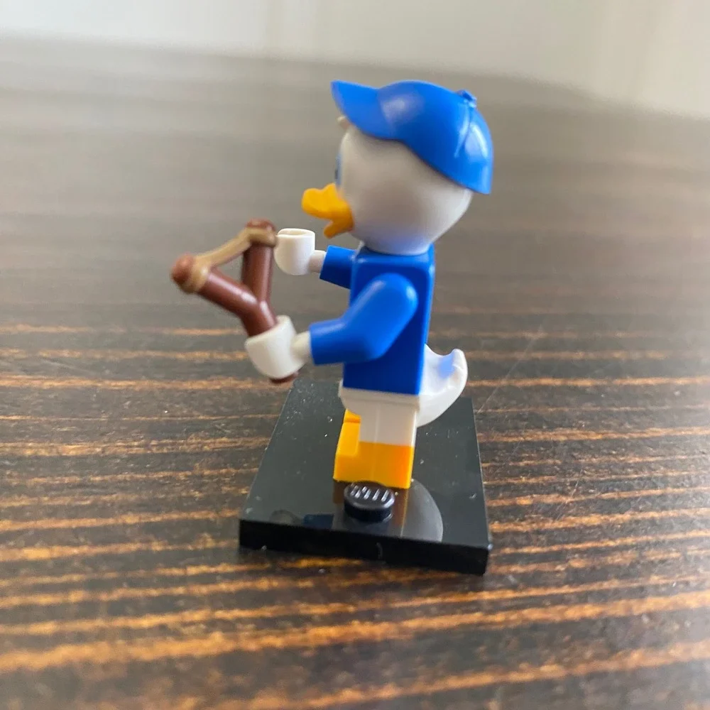 LEGO Disney Series 2 Huey‎ Duck Minifigure 71024 Blue Slingshot Accessory
